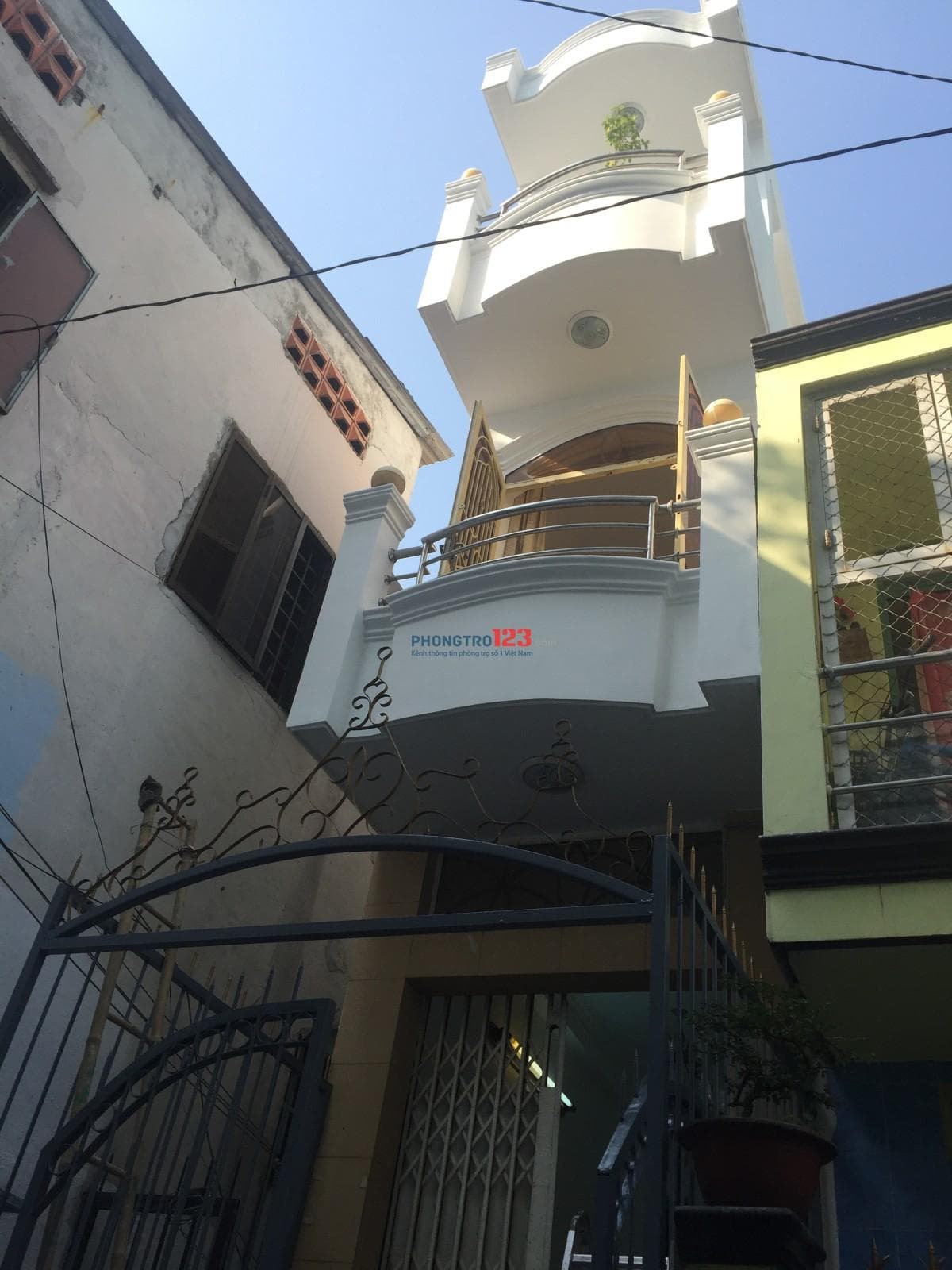 Nhà cho thuê đường An Bình, Q5, giá 15tr/ tháng 1