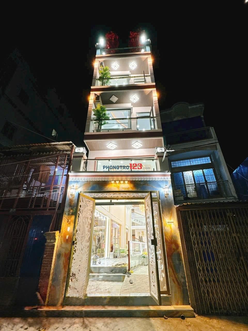 * Cho Thuê CHDV Cao Cấp Âu Dương Lân Q8. (30m2), Full THANG MÁY, WC RIÊNG, GIỜ GIẤC TỰ DO, Hầm xe..