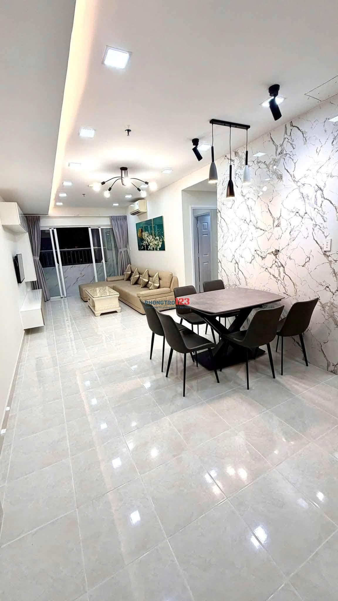 Chung cư Hamona-Tân Bình 82m2 2PN nội thất cao cấp giá thuê 12 tr/th